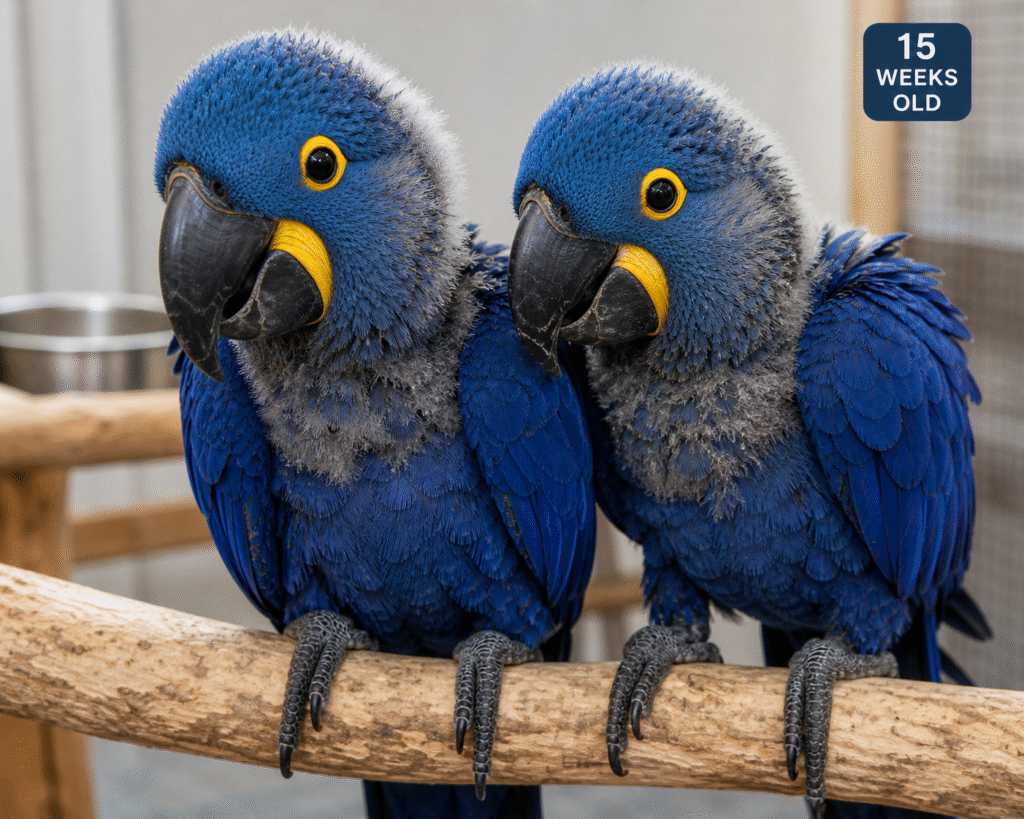 Hyacinth Macaw Babies Abu Dhabi